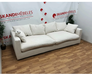 Diivan COMFY (3 istekohta) (TUCKER 2 WHITE) (Eksponeerimine) Diivan COMFY (3 istekohta) (TUCKER 2 WHITE) (Eksponeerimine)
